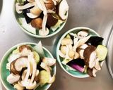 きな粉梅生姜焼味豚こま大根青椒肉絲風作り方10写真