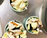 きな粉梅生姜焼味豚こま大根青椒肉絲風作り方11写真