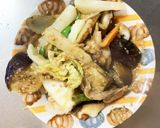 きな粉梅生姜焼味豚こま大根青椒肉絲風作り方14写真