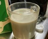 黒豆煮汁 豆乳割り作り方3写真