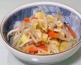 ダイエット❀もやしの炒り煮ごま油風味作り方14写真