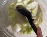 寝起き5分！豆乳と白菜の朝食スープ作り方4写真