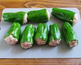 ☆簡単☆まるごとピーマンの肉詰め煮込み作り方3写真