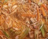 辛〜い野菜たっぷりスタミナラーメン作り方5写真
