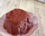 材料2つ！濃厚チョコチーズケーキ風作り方4写真