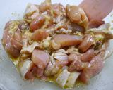 簡単！鶏春菊の柚子胡椒ポン酢炒め作り方2写真