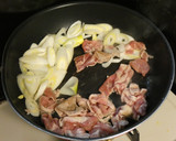 豚肉と餅のオイスターソース炒め作り方3写真