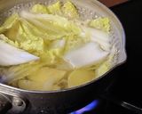 ゆず胡椒香る★白菜としらすのお味噌汁作り方2写真