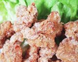 晩御飯の定番♪鳥の唐揚げ～♡つまみにもね作り方7写真