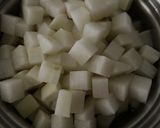 大根　ピクルス　甘酢漬け　カレーに　QC作り方1写真