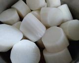 圧力鍋で味しみ！手羽元と大根煮もの作り方7写真