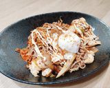 腸活炒め蕎麦(うどんでも)作り方4写真