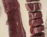 豚ヒレ肉のマッシュルームソース作り方1写真