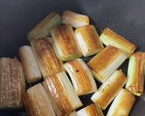 簡単！材料4つだけ！甘い焼きネギおつまみ作り方2写真