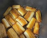 簡単！材料4つだけ！甘い焼きネギおつまみ作り方3写真