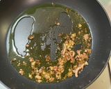 浅葱とイカの塩辛のペペロンチーノパスタ作り方6写真