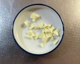 浅葱とイカの塩辛のペペロンチーノパスタ作り方1写真