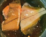 我が家の子持ちカレイの煮付け作り方5写真