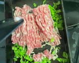 豚ひき肉と獅子唐のそぼろ丼作り方3写真