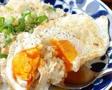 ローストチキンリメイク♡コク旨炊込みご飯作り方5写真