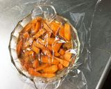 漬時間無きな粉オイケチャ味甘酢人参浅漬け作り方6写真
