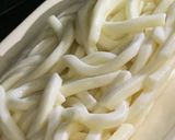 5分!白菜ともやしの鯖味噌煮込みうどん作り方1写真