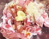 ご飯が進む♡薄切り肉の柳川風煮♪作り方1写真