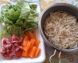 焼きそば風☆ソース切干大根作り方1写真