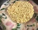 辛さが苦手な子供でも食べられる辛ボナーラ作り方8写真