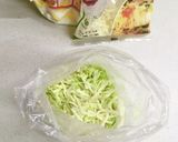 袋で簡単!キャベツのチーズガレット作り方4写真