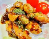 簡単♪鶏肉のハニーマスタード焼き☆お弁当作り方6写真