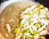 シロイカとタラコの和風白だしネギパスタ作り方2写真