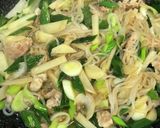 葉玉ねぎの炒め煮♪作り方4写真