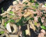 葉玉ねぎの炒め煮♪作り方5写真