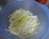 韓国☆ネギサラダ作り方1写真