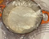ル・クルーゼ18で焼く捏ねないパン作り方2写真