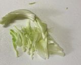 キャベツのゆかり和えマヨ仕立て作り方3写真