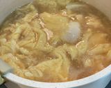かきたま豆腐スープ作り方2写真