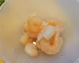 エビとブロッコリーのクリームパスタ作り方1写真