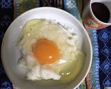 ( ∩_∩)長芋入り卵かけご飯(´~`)作り方5写真