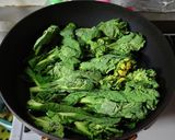 ヨウサマで減塩菜の花の洋風酢味噌サラダ作り方1写真