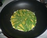インゲン入り玉子焼き作り方4写真