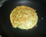 インゲン入り玉子焼き作り方5写真