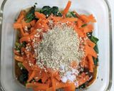 ほうれん草とにんじんのごま和え作り方4写真