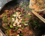 牛肉とピーマンとカシューナッツ炒め作り方6写真