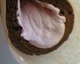 きれいなハートの、ロールケーキ。作り方4写真