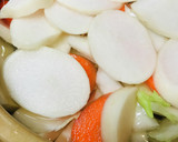 鍋の素活用●白菜と鶏肉のあっさりうどん鍋作り方1写真