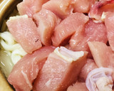 鍋の素活用●白菜と鶏肉のあっさりうどん鍋作り方2写真