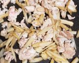 豚バラとごぼうの混ぜご飯、おにぎりにも作り方2写真