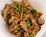 豚バラとごぼうの混ぜご飯、おにぎりにも作り方5写真